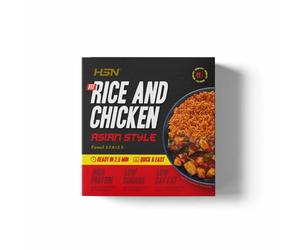 Piatto pronto fit riso con pollo e salsa asiatica - 420g