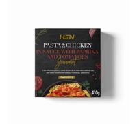 Piatto pronto gourmet pasta con pollo e salsa di pomodoro e paprika - 410g