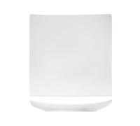 Piatto Quadrato In Porcellana, 40x40 Cm, Bianco H&H