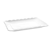 Piatto rettangolare a Vassoio in porcellana CM 31X21