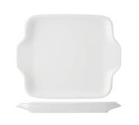 Piatto Rettangolare In Porcellana, 30,5x25 Cm, Bianco H&H