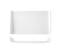 Piatto Rettangolare In Porcellana, 35x21 Cm, Bianco H&H