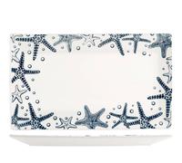 Piatto Rettangolare Marino 35x20 Cm H&H