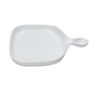 Piatto Rettangolare Tognana Gourmet 28x25 in Porcellana Bianca Buffet