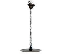 Piatto riflettore smaltato illuminazione Ø 30. Luce tradizionale Edison. 12302/B [EEK: A+++]