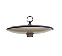 Piatto riflettore smaltato illuminazione Ø 40. Luce tradizionale Edison. 12305/A [EEK: A+++]