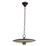 Piatto riflettore smaltato illuminazione Ø 40. Luce tradizionale Edison. 12305/B [EEK: A+++]