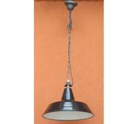 Piatto riflettore smaltato illuminazione Ø 40. Luce tradizionale Edison. 12309/B [EEK: A+++]