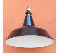 Piatto riflettore smaltato illuminazione Ø 45. Luce tradizionale Edison. 12310/A [EEK: A+++]