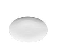 Rosenthal 11770 - 800001 - - 12730 Mesh Piastra, Ovale, 30 cm, Bianco