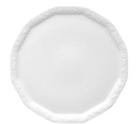 Piatto Rotondo 32 cm Maria Rosenthal in porcellana bianca