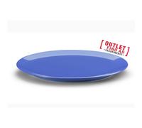 Piatto Rotondo da Portata, Torta, o Pizza set 1 pezzo diametro 32x32x h 2cm - in GRES adatto alla lavastoviglie colore BLU blu