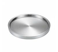 Piatto Rotondo in Acciaio Inox Doppio Strato Piatto in Acciaio Inossidabile