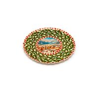 Piatto rotondo porcellana 33 cm FESTE D’INVERNO - Vito Nesta designer