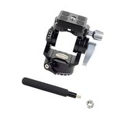 Piatto RS3 RS4 della testa del fluido del rilascio rapido della corrente continua per la testa del fluido di commutazione rapida della macchina fotografica