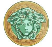 Piatto Segnaposto VERSACE Medusa Amplified Green Coin 33cm 19335-403762-10263