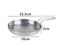Piatto snack in acciaio 30,5 x 18 x 3 cm per servire bistecche e dolci