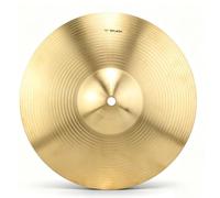 Piatto Splash, 12 pollici/30 cm Crash Cymbal in Ottone Accessorio per Strumento a Percussione Musicale per Batteria per Principianti e Professionisti