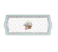 Piatto Spring Bloom Lepri E Fiori Rettangolare 34,5x14,5cm EASY LIFE