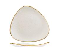 Piatto Stonecast Barl White Triangolare 31 Bianco Churchill