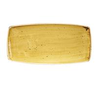 Piatto Stonecast Must Yell 29,5x15 Giallo Churchill