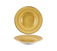 Piatto Stonecast Must Pasta 24 Giallo Churchill