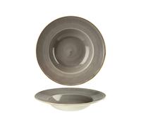 Piatto Stonecast Pepolipropilene Grey Pasta 24 Grigio Churchill