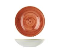 Piatto Stonecast Spice Orange Fon 18,2 Arancione Churchill