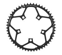 Piatto strada 5bra d.110 stronglight ct2 52dts esterno nero tipo shimano 10-11v.