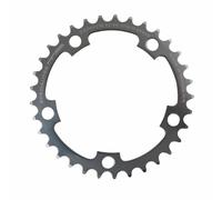 Piatto strada 5bra d.110 ta zephyr 33dts interno argento alluminio 7075 tipo shi
