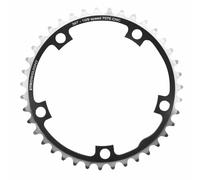 Piatto strada 5bra d.130 stronglight 39dts interno nero alluminio 7075 tipo shim