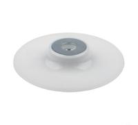 Piatto Supporto 120mm Metallo per Levigatrice Angolare | Metallo , uso per professionale, per smeriglio medio-grezzo, dado regolabile incluso, diametro 120mm