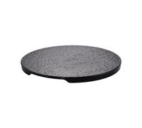 Piatto tondo in melamina testurizzata 30,3 cm per servizio piatti barbecue