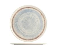 Piatto Tondo In Stoneware Sky Cm 32 Azzurro H&H