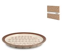 Piatto Torta in stoneware/gres Michelle Cm31 H&H