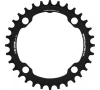 Piatto VAE-E-BIKE Specialità T.A. 4BRA Bosch - BROSE - Yamaha - GIANT - E-STEPS E-ONE 7075 Nero