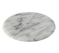 Piatto Vassoio Girevole Marmo Bianco Italiano Italian Marble Rotating Tray D25cm
