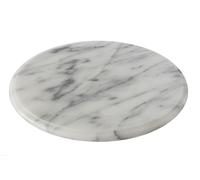 Piatto Vassoio Girevole Marmo Bianco Italiano Marble Rotating Tray Ø 25cm