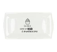 Piatto Vassoio Vassoietto Spiritoso TOGNANA in Ceramica 32 cm Porta Pasticcini