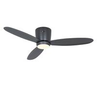 Piatto Ventilatore Con LED Plano Basalt 112 CM Dc Ventola con Telecomando [EEK: D]