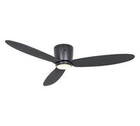 Piatto Ventilatore Con LED Plano Basalt 132 CM Dc Ventola con Telecomando [EEK: D]