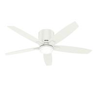 Piatto Ventilatore con Telecomando Valencia Bianco 132cm Illuminazione LED [EEK: Inaditato]