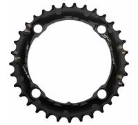 Piatto vtt 4bra d.104 per sram doppio-triplo origine 33dts nero per 2-3x10v.