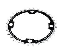 Piatto vtt 4bra d.104 ta chinook triplo 44dts esterno nero alluminio per shimano
