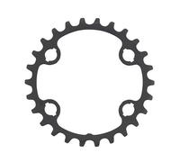 Piatto vtt 4bra d.80 per shimano slx m7100 doppio 26dts interno origine 12v.