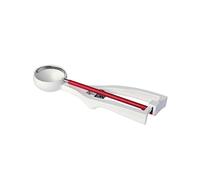 Piazza 03522401 Porzionatore Bianco con Astina Colorata, 1/24L, Rossa