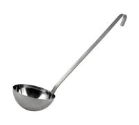 Piazza 153014 - Mestolo in acciaio INOX, lunghezza 55 cm, diametro 14 cm, capacità 0,75 l