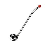 Piazza 8283400 Mestolino Ciliege Con Fori In Acciaio Inox, Cm 4 x 7 x 23