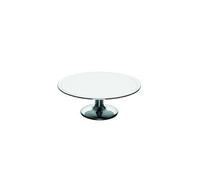 Piazza Alzata Torta cm 20 h 11 Acciaio Inox 420511