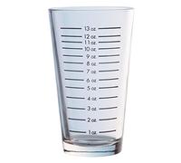 PIAZZA Bicchiere per Boston Shaker - Capacità 474 ml - in Vetro Graduato
